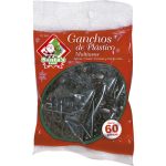 Accesorios Navidad Ganchos Plasticos Bolsa Con 60 piezas
