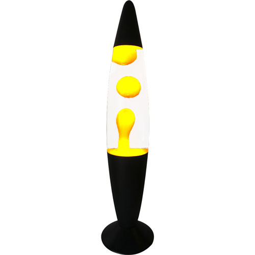LÁMPARA DE ESCRITORIO MIL LUCES KL-217-3 LAVA AMARILLO