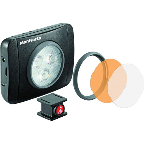 Lámpara Led Negra Serie Lumie Play de 3 Leds