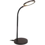 Lámpara Led Para Escritorio Táctil Tecnolite Thl190M Negro