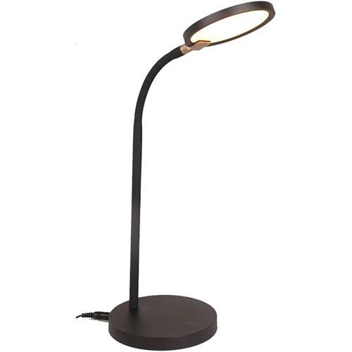 Lámpara Led Para Escritorio Táctil Tecnolite Thl190M Negro