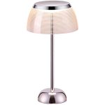 Lámpara Led Para Escritorio color cromo Tecnolite