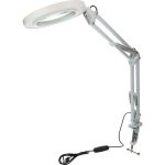 LÁMPARA PARA RESTIRADOR AMERICAN LIGHTNING 9271 C/LUPA BCO.