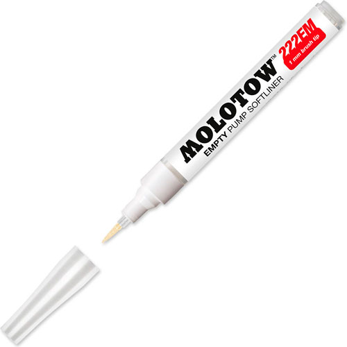 Marcador Vacio Molotow Softliner Pincel 1Mm