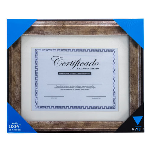 Marco Brs-14 1 Ventana 35.7X43.3Cm Plata