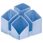 ORGANIZADOR DE ESCRITORIO HAN 17450 SCALA 12.5X12.5X10CM AZUL PASTEL