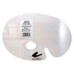 Paleta Para Pintor Rodin Ovalada Acrílica 23X35 Cm