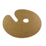 Paleta Para Pintor Rodin Ovalada 22.5X30 Cm