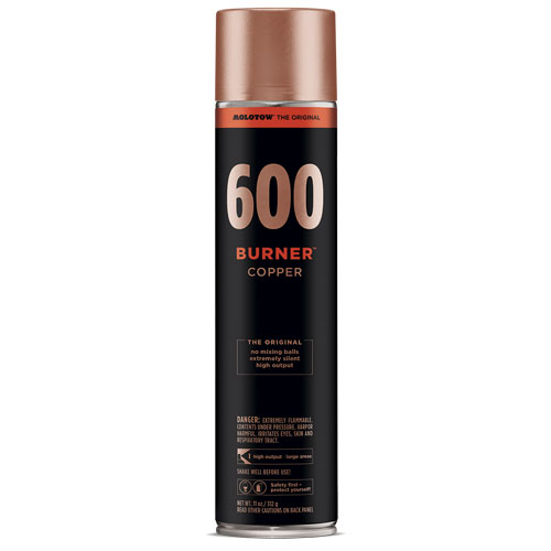 Pintura Acrílica Spray Burner Cobre 600 ML