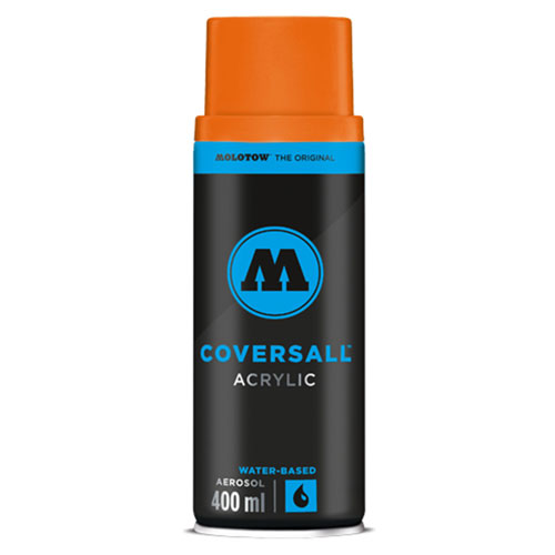 PINTURA ACRÍLICA EN SPRAY MOLOTOW COVERSALL BA 400 ML