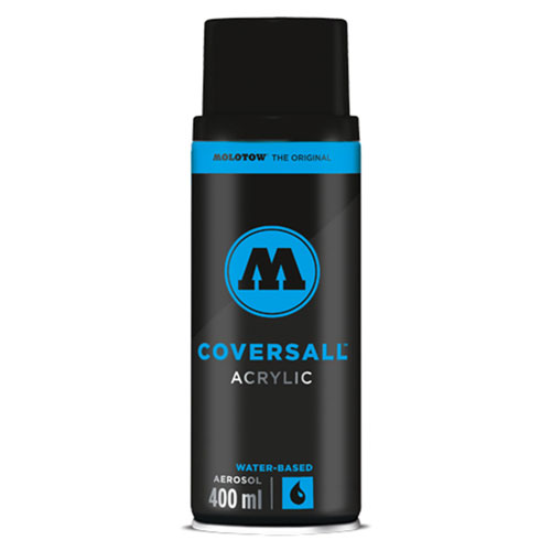 PINTURA ACRÍLICA EN SPRAY MOLOTOW COVERSALL BA 400 ML