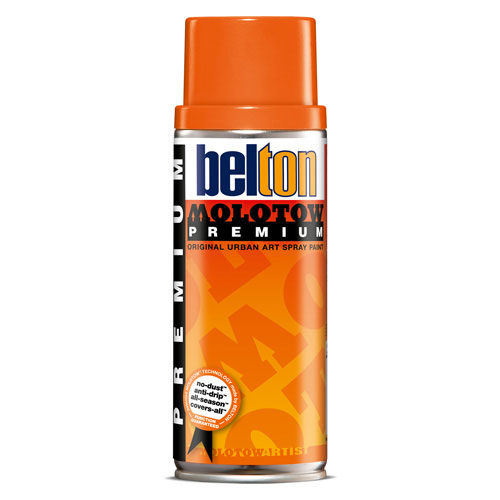 Pintura Acrílica Molotow 400ML Naranja Lang Medio