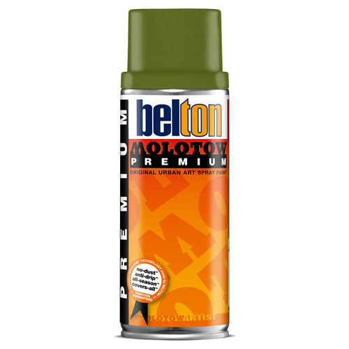 Pintura Acrílica Molotow 400ML Verde Neutral Brillante