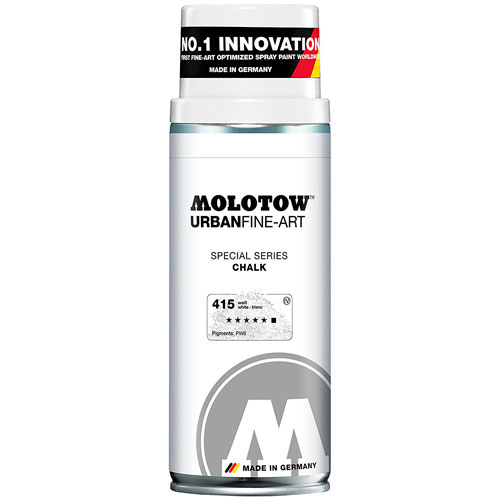 PINTURA ACRÍLICA EN SPRAY MOLOTOW TIZA 400 ML