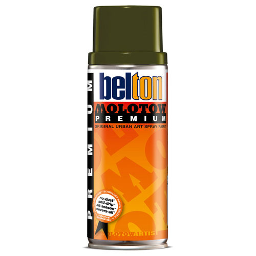 Pintura Acrílica Molotow 400ML Verde Olivo