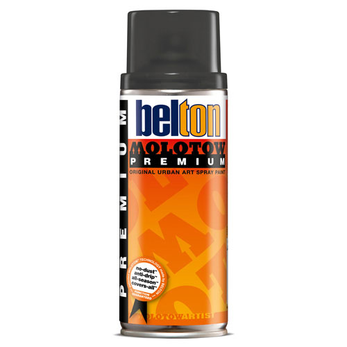 Pintura Acrílica Molotow 400ML Negro Transparente