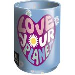 Portalapiz Busquets Love Planet metal azul