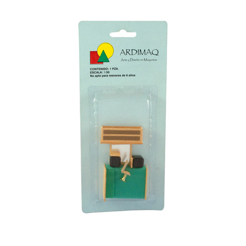 Recámara Queen Size 09 Escala 1:50