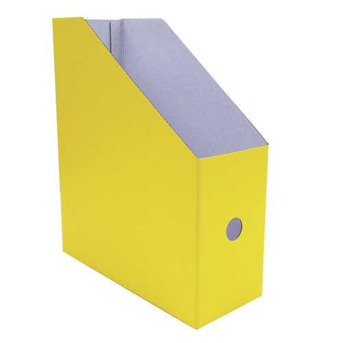 Revistero Kiel Tamaño Carta Cartón Color Amarillo