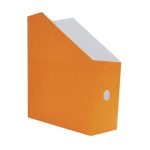 Revistero Kiel Tamaño Carta Cartón Color Naranja