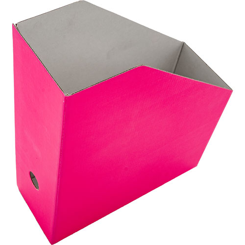 Revistero Kiel Tamaño Carta Cartón Color Rosa
