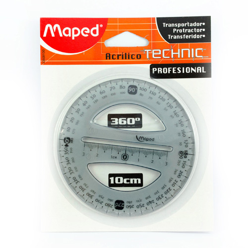 Transportador Maped 1360-B De 10 Cm